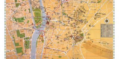 Kahire turistik haritası
