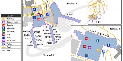 Kahire Uluslararası Havaalanı Haritayı göster